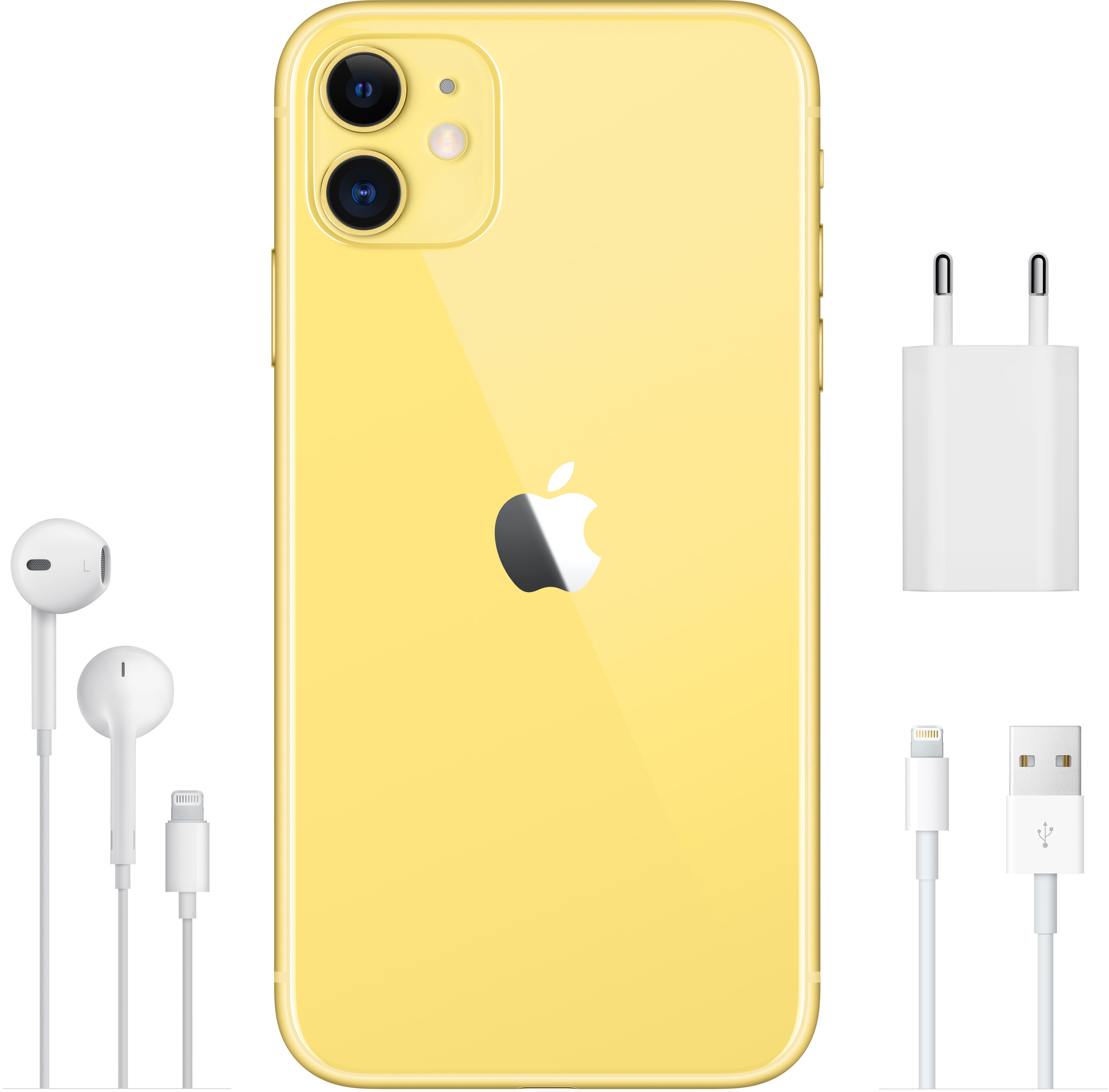 MWM42RU/A Iphone 11 128gb yellow Apple Santreyd  - Вид №4