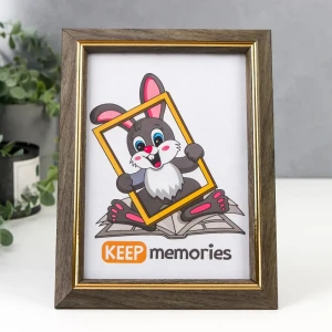 90334931 Рамка Keep memories 5367346, 15x21 см, пластик, цвет коричневый STLM-0835668