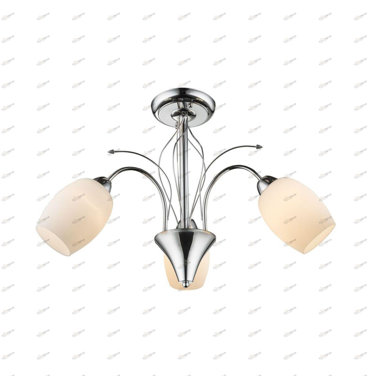 Потолочная люстра Globo Pessoa II 54709-3 GLOBO PESSOA II 108899 Белый Ceramica Globo 