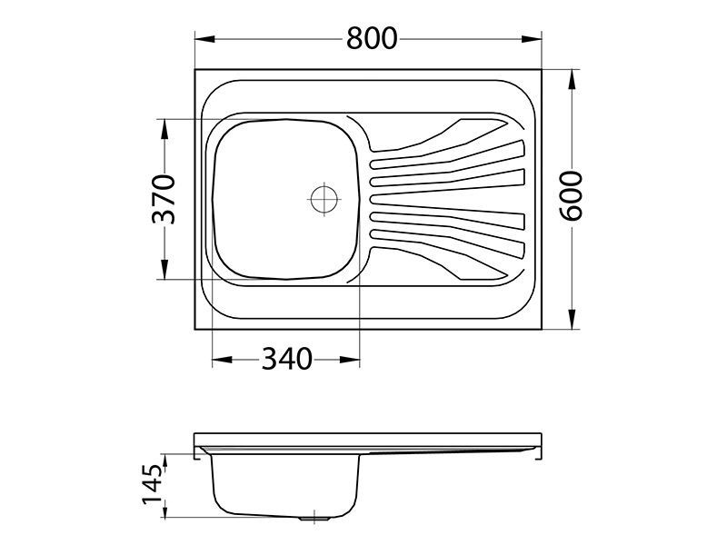 Мойка Alveus Classic 30 1009076 , 1009077 - Вид №1