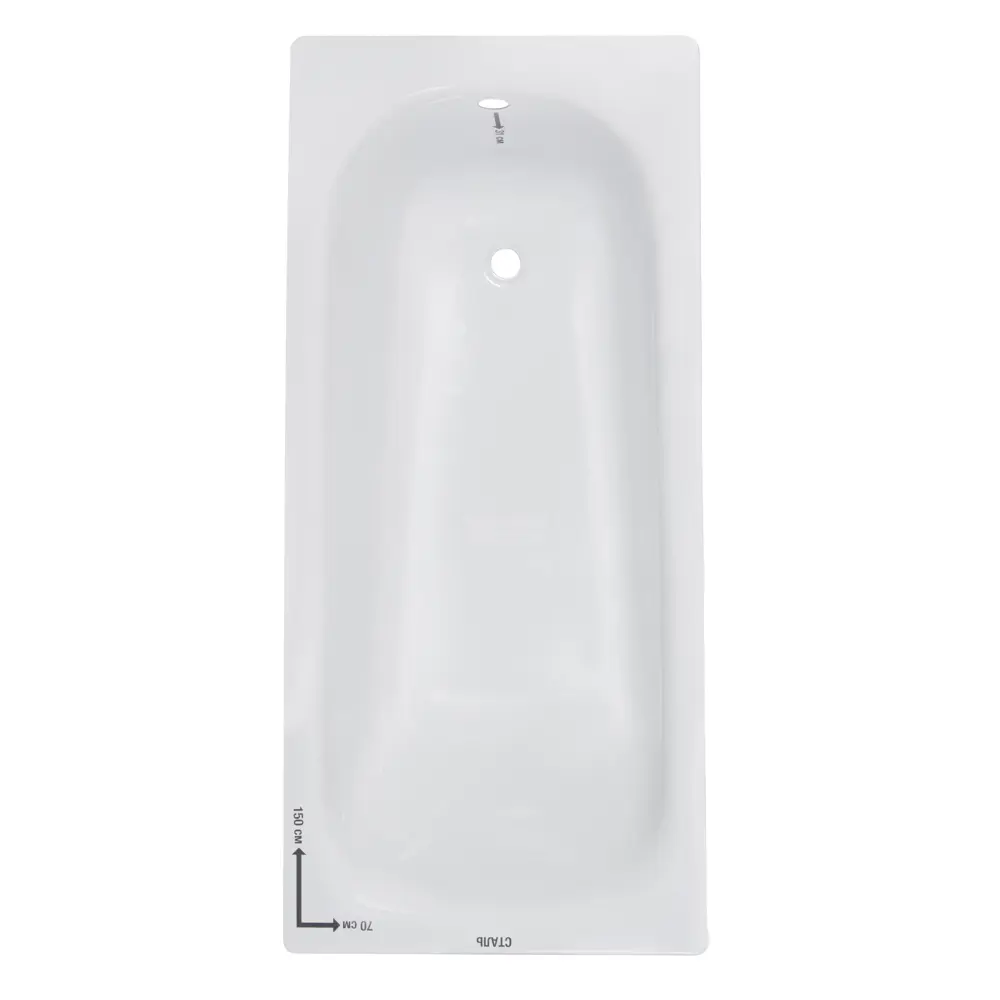 KALDEWEI Form Plus — стальная ванна с антикоррозийной защитой 14123028 STLM-0004316