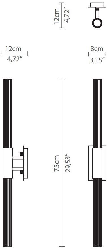 LUXXU Настенный светильник из галогенного хрусталя ручной работы Waterfall sun-id-1489108 - Вид №3
