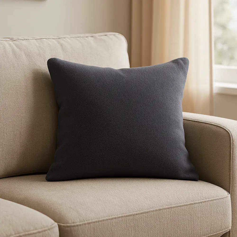 Подушка Flandria 45x45 см цвет графит Paris 2 89368061 STLM-2148487 Santreyd 