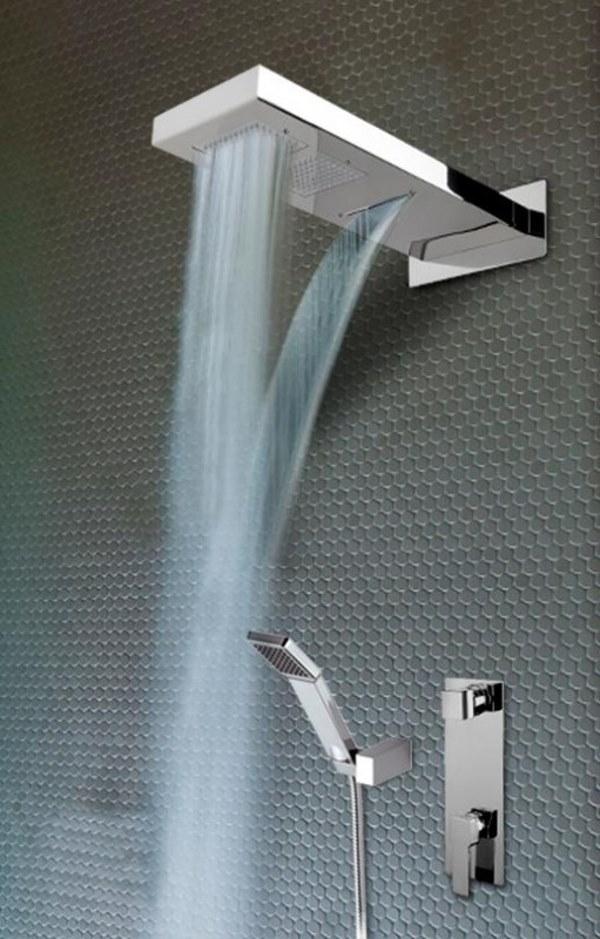 Ama Luxury Shower Душевой набор из нержавеющей стали с ручным душем с верхним душем  Nf8000lc  - Вид №1