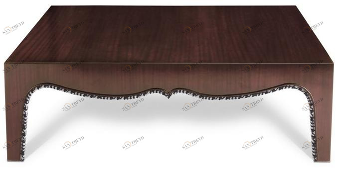 Gianfranco Ferré Home Журнальный столик квадратный из тополя Royal Cod. roa.232.a