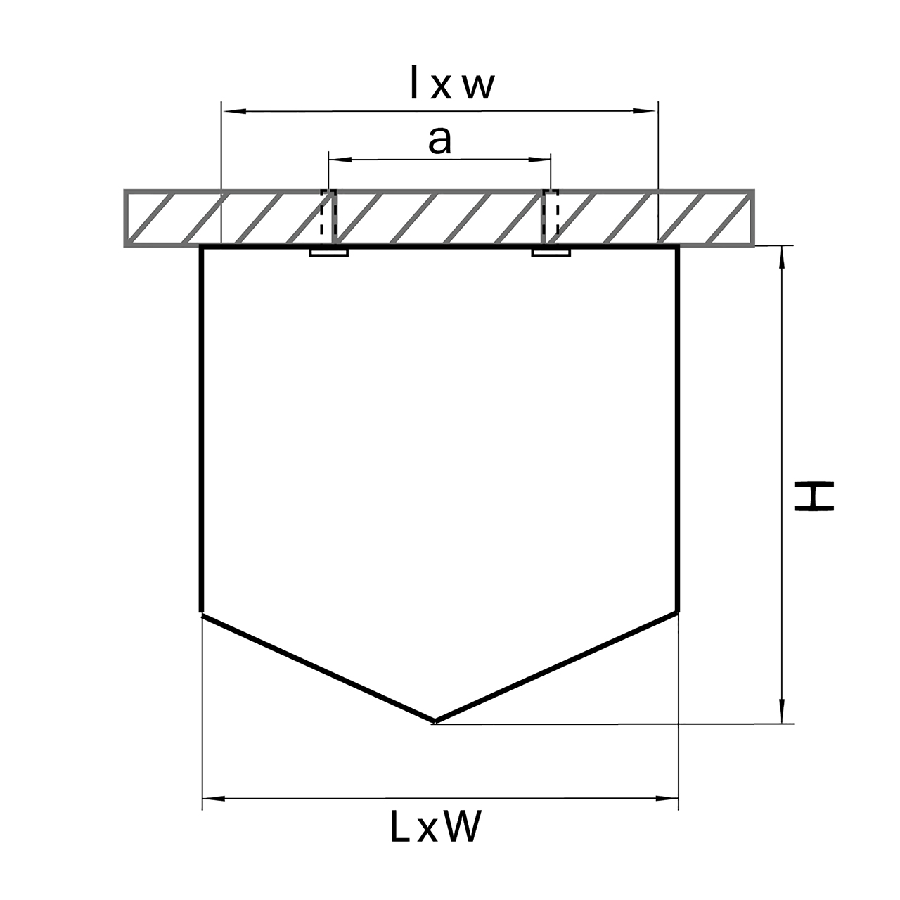 Потолочный светодиодный светильник Lightstar Quadro 211479 LIGHTSTAR QUADRO 100962 Серый - Вид №1