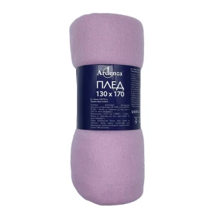 Плед Ardenza Arimno 130x170 см флис цвет розовый 84256211 STLM-2078769