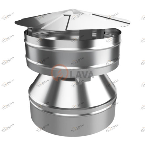 Зонт-дефлектор LAVA 115/180, нерж. 439 (0,5) 6592