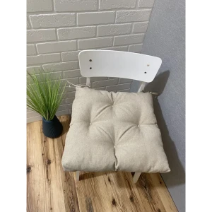 91626728 Подушка для стула New Wave ПХ50.7, 50x50 см, цвет бежевый STLM-0831436