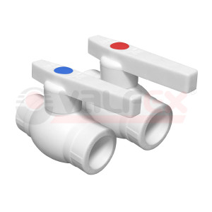 VALF 10145040Г Valfex Кран шаровой полипропиленовый OPTIMA