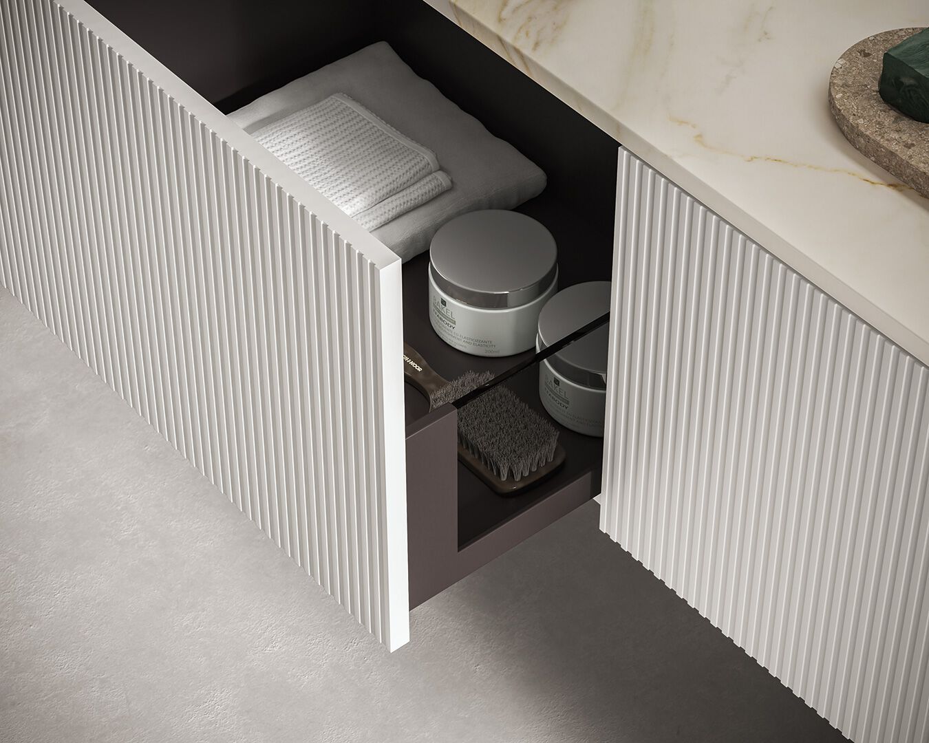 Подвесной умывальник с ящиками BMT Dfly ARCH-00060736 - Вид №1