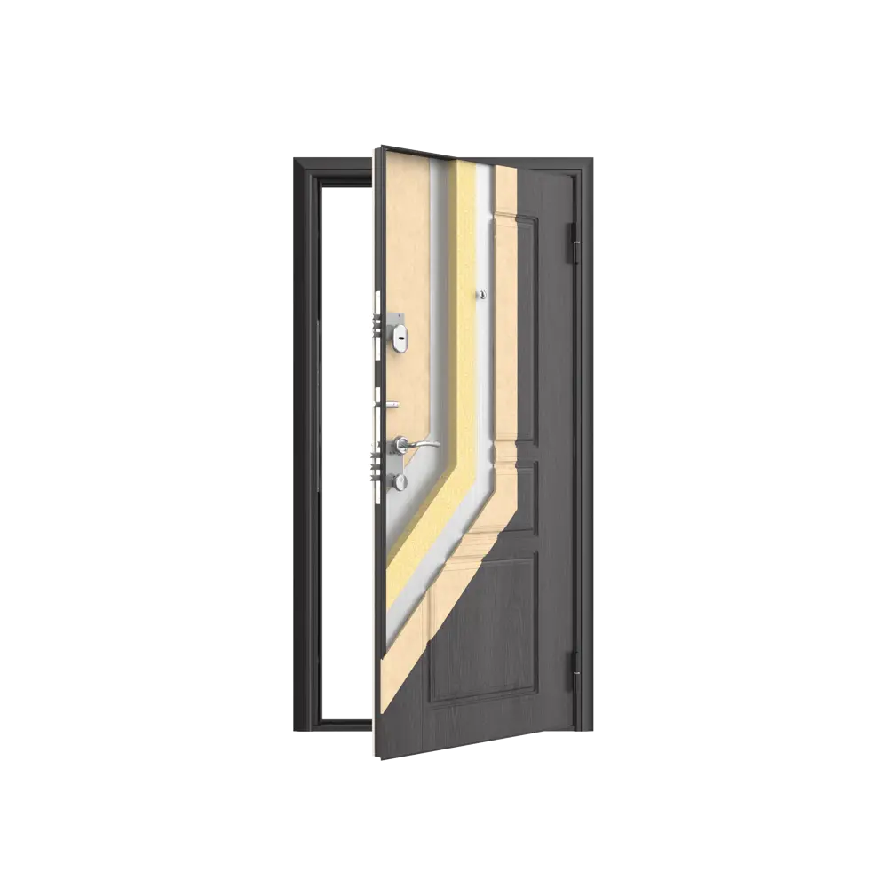 Дверь входная металлическая Премиум New 98x205 см правая роял вуд белый DOORHAN STLM-2153305 - Вид №5