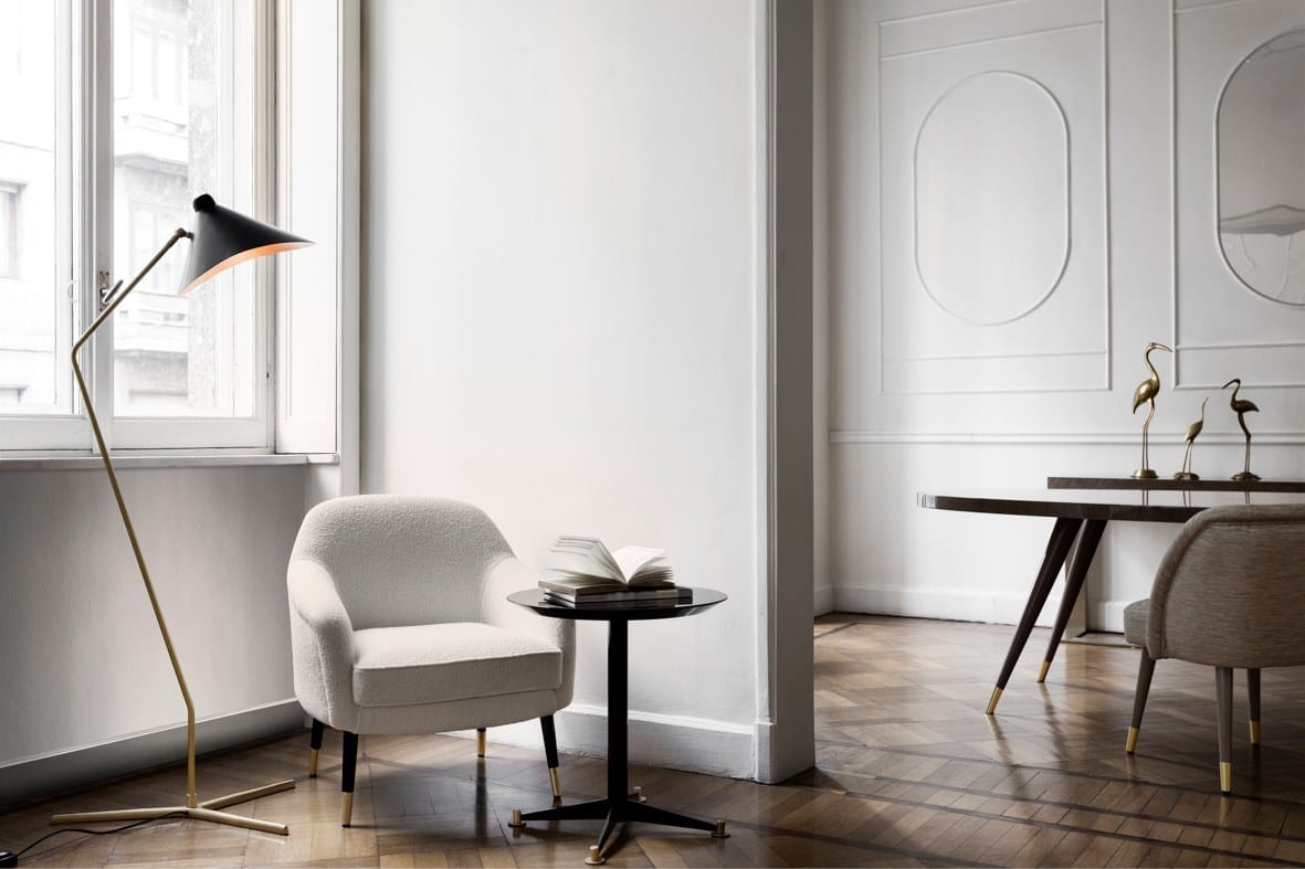 Тканевое кресло с подлокотниками DOM EDIZIONI BERNADETTE TEA ARCH-00060235 - Вид №3