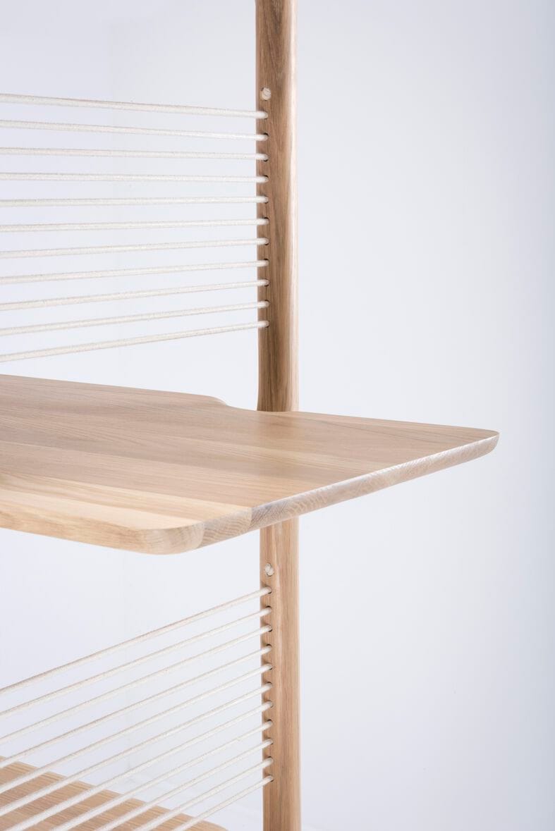 Двухсторонний книжный шкаф из дуба Gazzda MUSE ARCH-00032001 - Вид №9