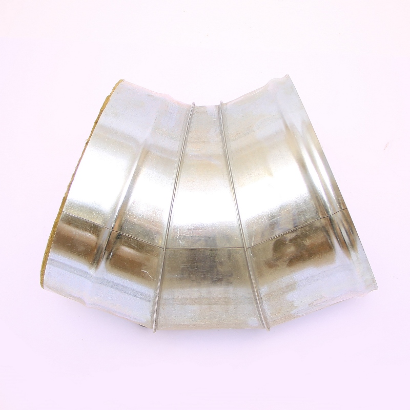 Сэндвич-колено 135" Ferrum Ф180х280 оцинкованная сталь (430/0,5мм) FD07180N4FC - Вид №2