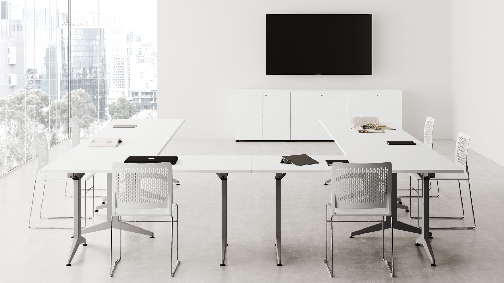 Складной стол с откидным верхом Las Mobili Oyo ARCH-00117517 - Вид №1