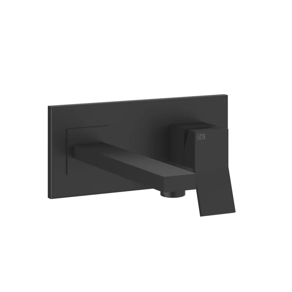 Смеситель для умывальника 53084 299 Gessi Rettangolo k МАТОВО-ЧЕРНЫЙ 53084299