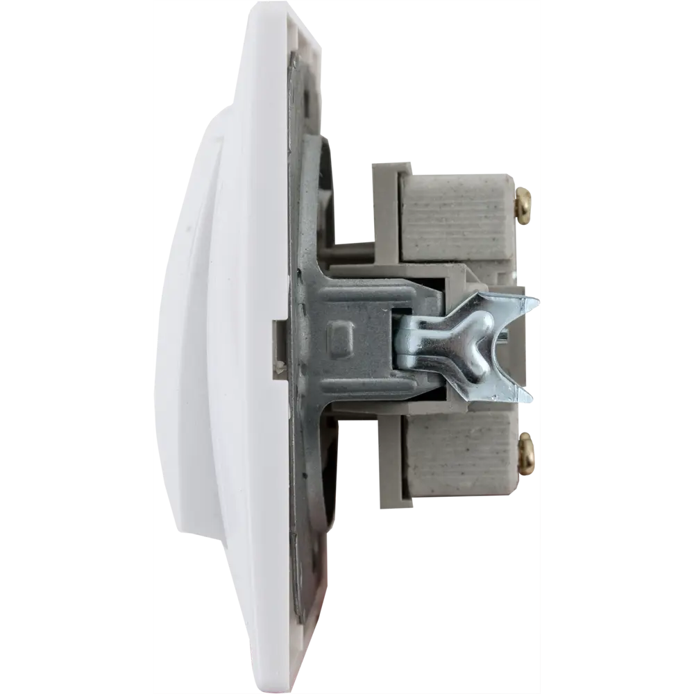 TDM ELECTRIC Выключатель проходной Таймыр белый одноклавишный 85591338 STLM-0064423 - Вид №3