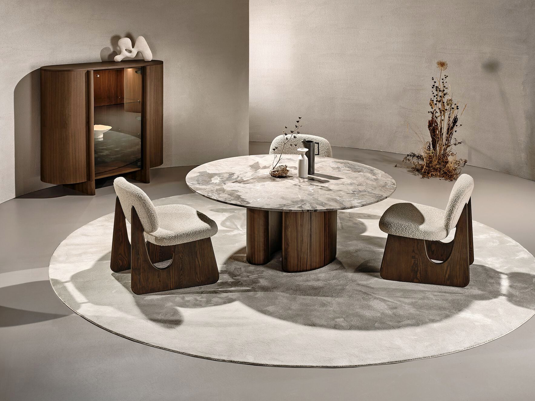 Деревянный шкаф со встроенным освещением Naturedesign DUSK ARCH-00075066 - Вид №6