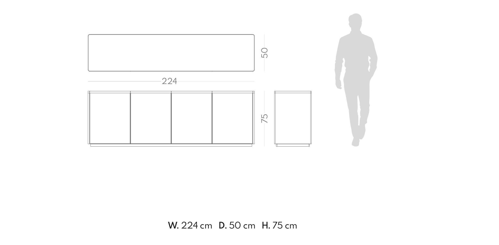 Деревянный шкаф с распашными дверями PRADDY Metro ARCH-00127703 - Вид №4