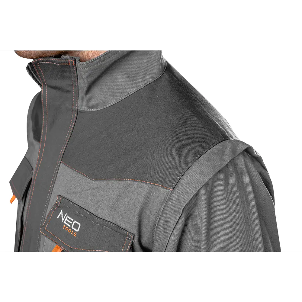 Толстовка рабочая Neo Tools хлопок 100% серая размер S рост 178 Нет STLM-2129306 - Вид №2