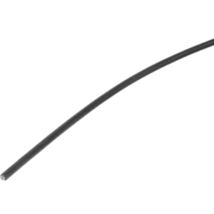 Трос Standers стальной оцинкованный ПВХ DIN 3055 2-3 мм цвет черный 10 м/уп.