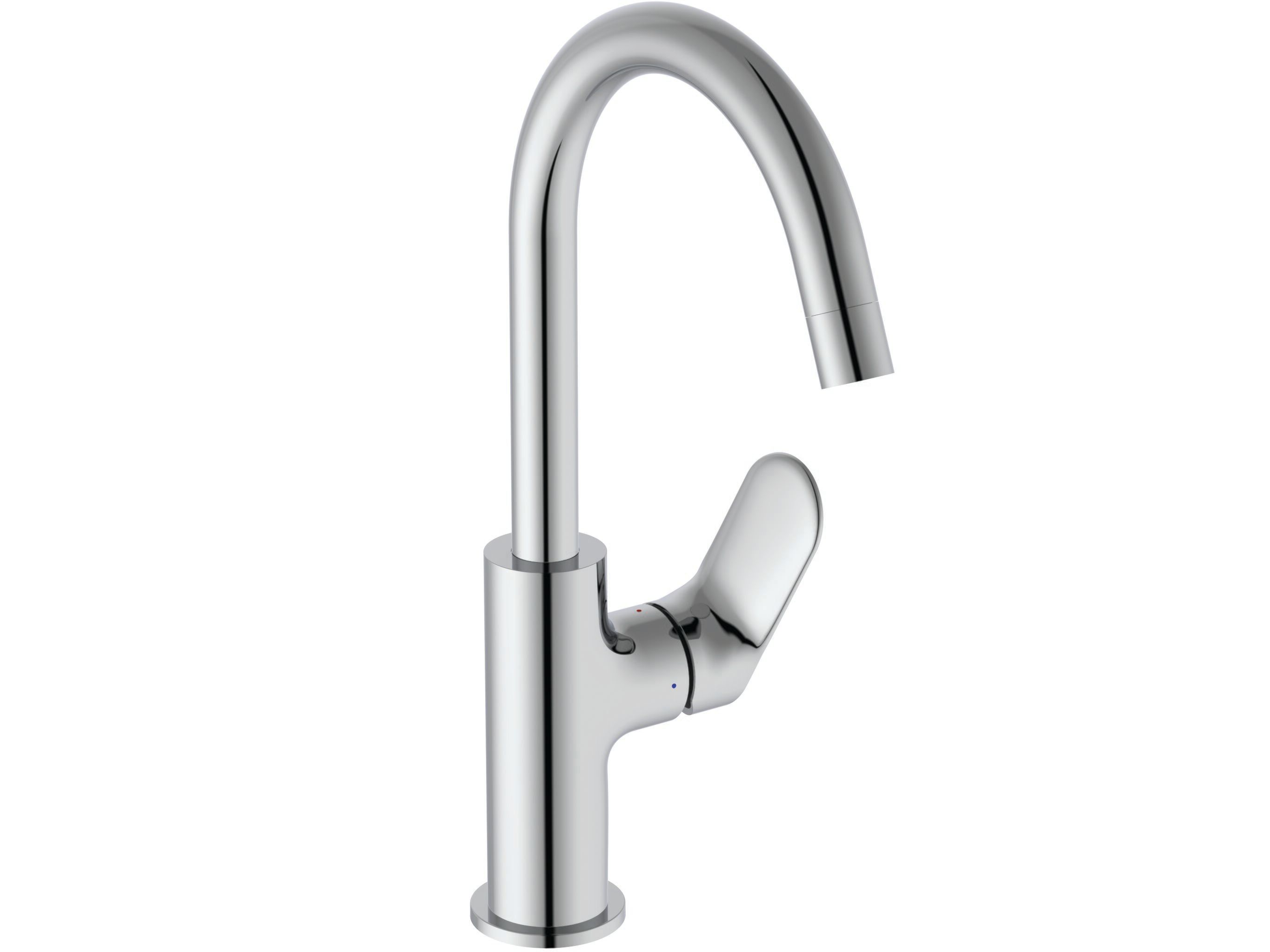 Однорычажный смеситель для раковины с автоматическим сливом Ideal Standard Ceralife O ARCH-00014537 - Вид №1