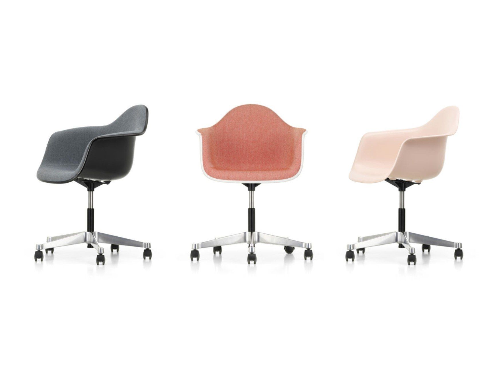 Ткань поворотный операционный офисный стул с подлокотниками VITRA Eames Plastic Chair ARCH-00120962 - Вид №2