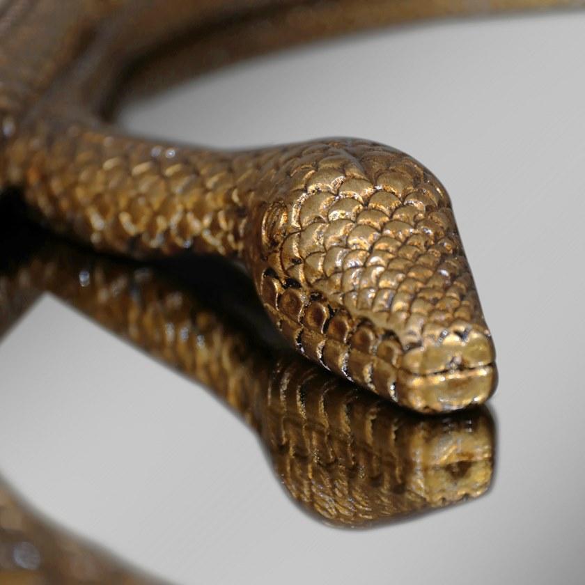 KOKET Зеркало сусальное золото в раме Serpentine sun-id-1464560 - Вид №2