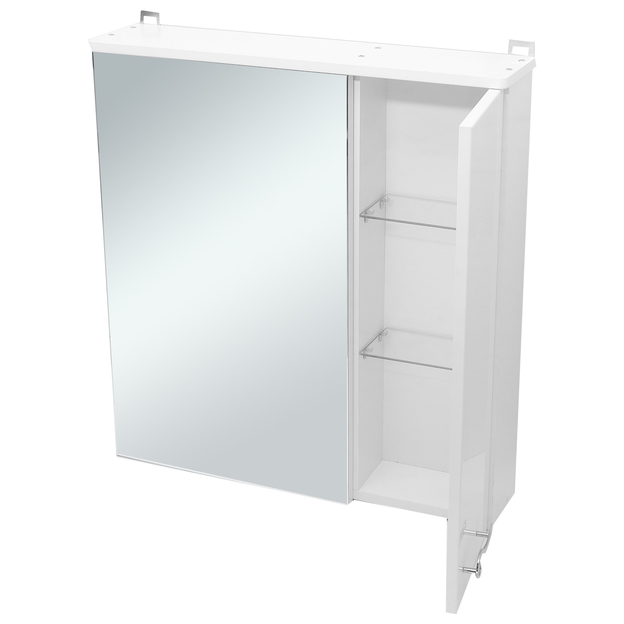 14585847 Шкаф зеркальный «» 65 см цвет белый Венеция Santreyd - Вид №2