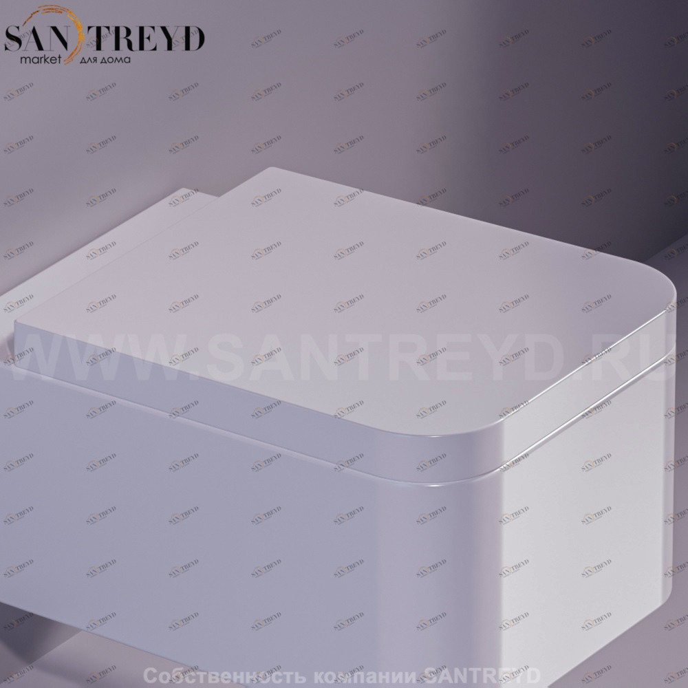 FL28D03BIANCOCR Крышка сиденье для унитаза Simas Flow