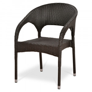 Y90C-W2390 Brown Плетеное кресло Afina