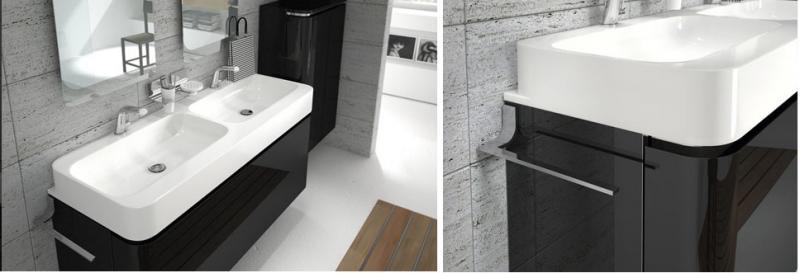 AC01 ACACIA Комплект мебели для ванной комнаты 140х 51х 50 см ARDECO Ardeco S. R. L 7977 - Вид №2