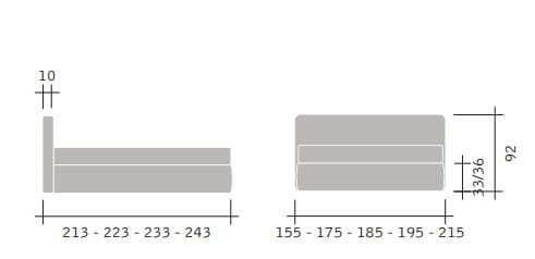 Двуспальная кровать для хранения Flou Merkurio ARCH-00094112 - Вид №5