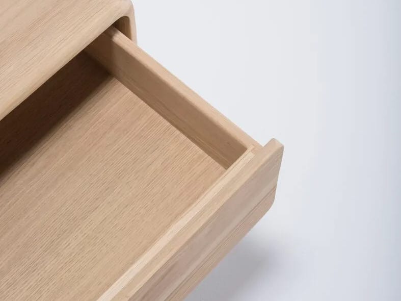 Прямоугольная тумбочка из дуба с ящиками Gazzda Фавн ARCH-00005404 - Вид №3