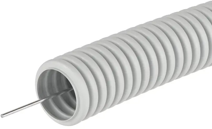 Гофрированная труба DKC 16 мм для защиты кабеля с протяжкой 85174901