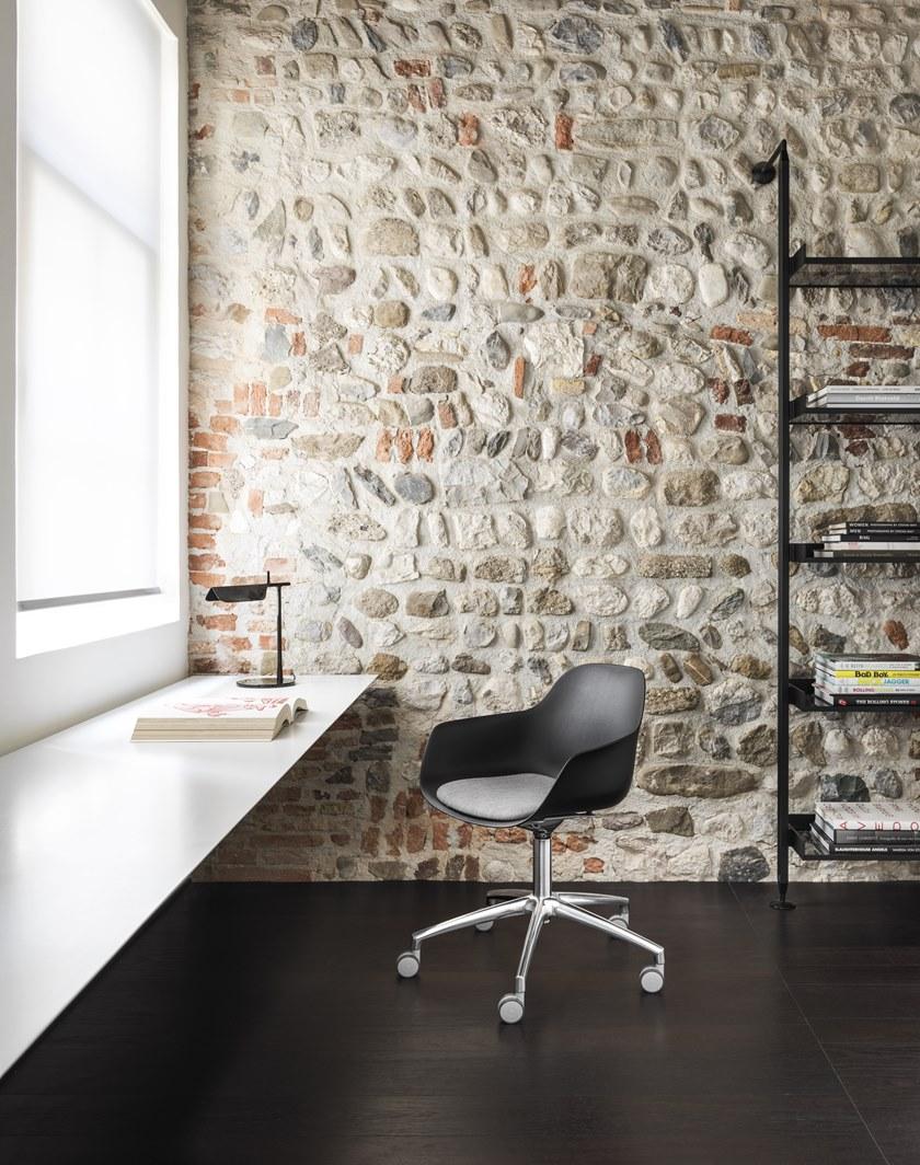 Crassevig Вращающееся кресло из полипропилена с 5 спицами Pola sun-id-1365140 - Вид №4