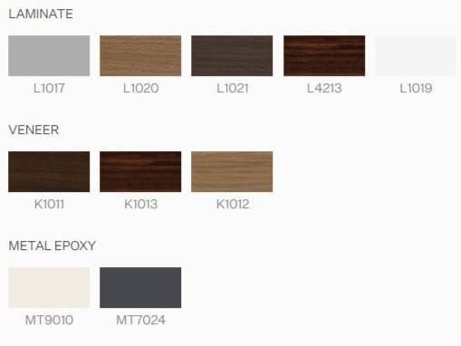 Деревянный шпон овальный журнальный столик с подносом Ersa Kilig ARCH-00023852 - Вид №4