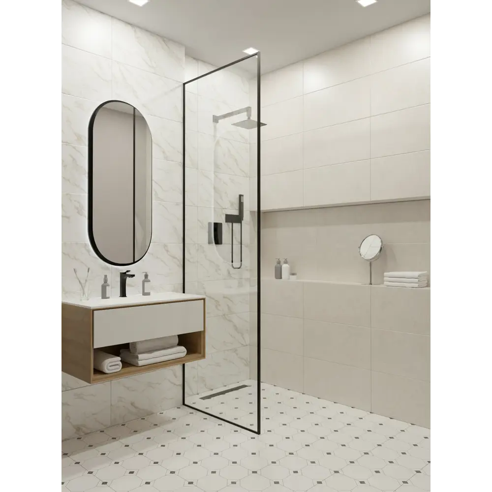 Керамогранит LB Ceramics Алесси белый матовый 30x60.3 см 89336248 STLM-0948246 - Вид №9