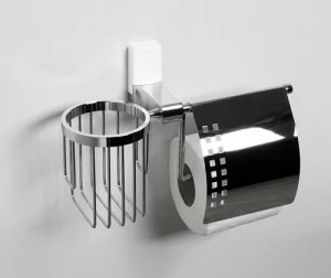 Leine K-5059WHITE Держатель туалетной бумаги и освежителя