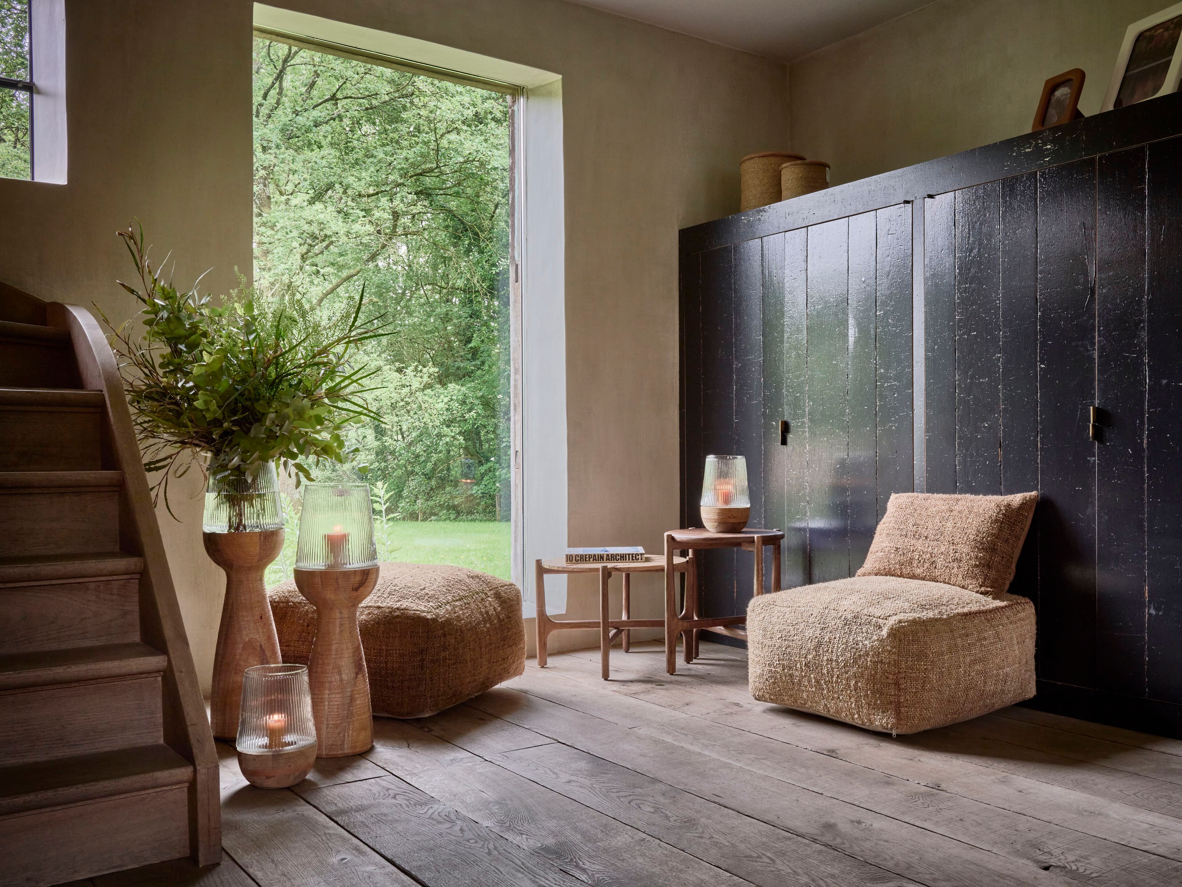 Деревянный и стеклянный подсвечник / ВАЗа POMAX Arbre ARCH-00069854 - Вид №2