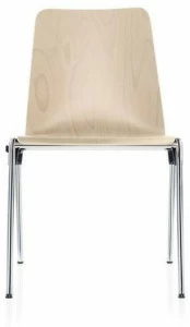 Brunner Штабелируемый стул из бука для залов ожидания Hero