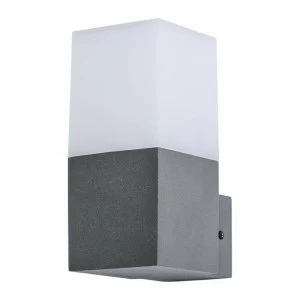 Уличный настенный светильник бело-серый Arte Lamp A8372AL-1GY ARTE LAMP 8372 00-3898050 Белый;серый