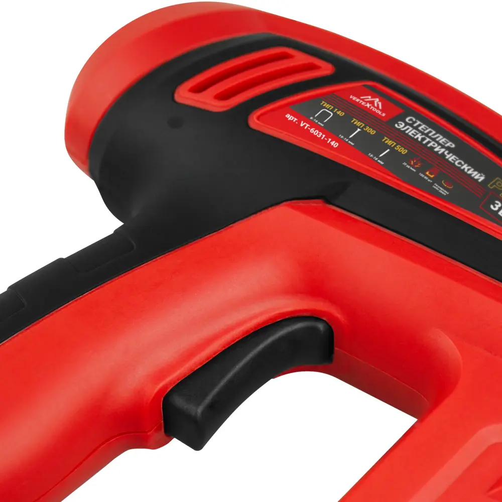 Сетевой степлер Vertextools VT-6031-140 с регулировкой удара 89409732 STLM-1573983 - Вид №4