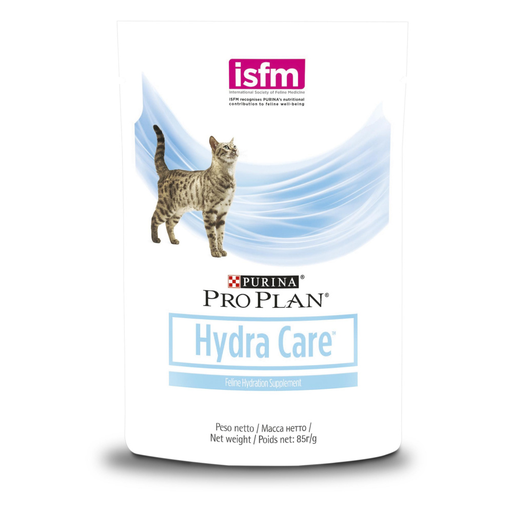 ПР0057212 Корм для кошек Hydra Care для увеличения потребления воды и снижения концентрации мочи, пауч, 85 г Pro Plan 