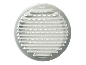 Встраиваемая решетка для отверстий диаметром от 80 до 200 мм с пластиковым отверстием