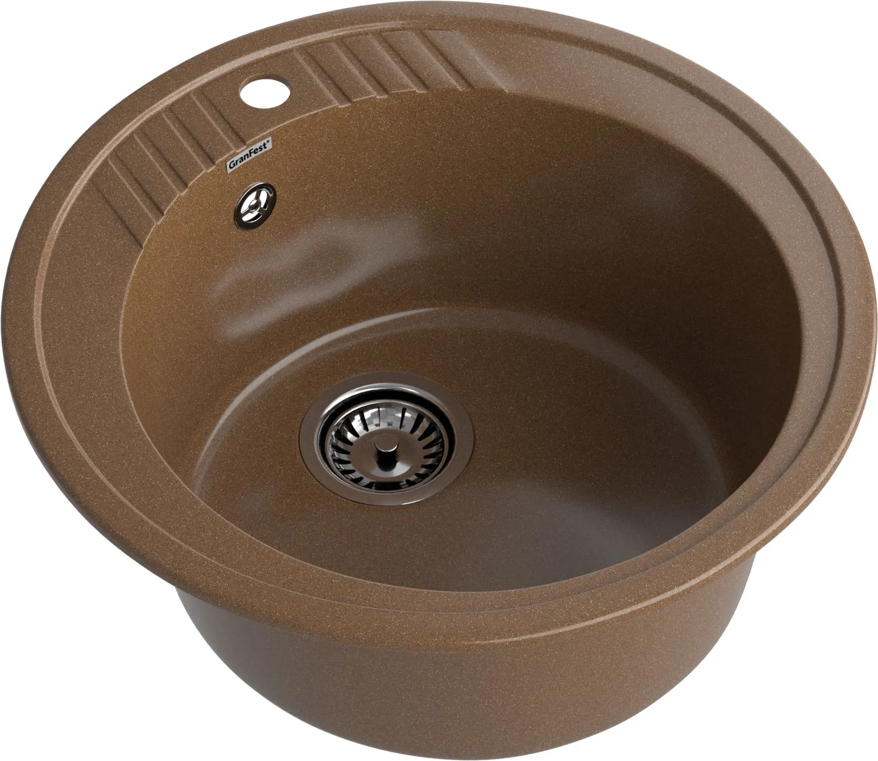 Кухонная мойка Искусственный камень RONDO S612 GranFest R-520-S612 - Вид №2