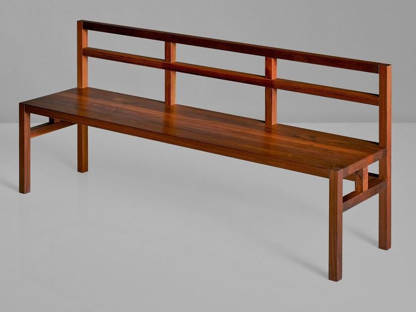 Vitamin Design Скамья из массива дерева со спинкой sun-id-1502124 - Вид №2