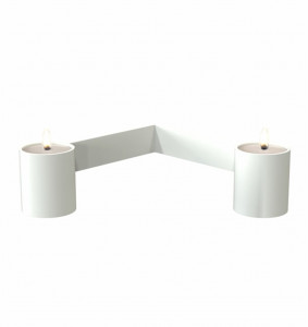 FROST Подсвечник 2004 » белый Нержавеющая сталь Белый N2004-W