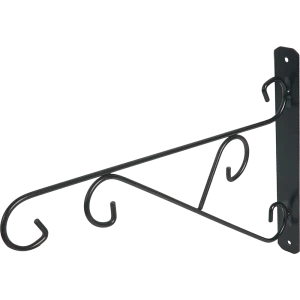 Кронштейн для кашпо 35x35x25 см металл черный